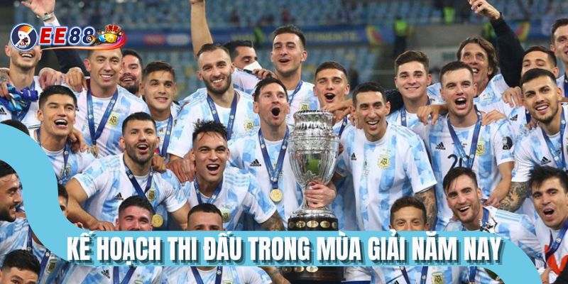 Kế hoạch thi đấu trong mùa giải năm nay